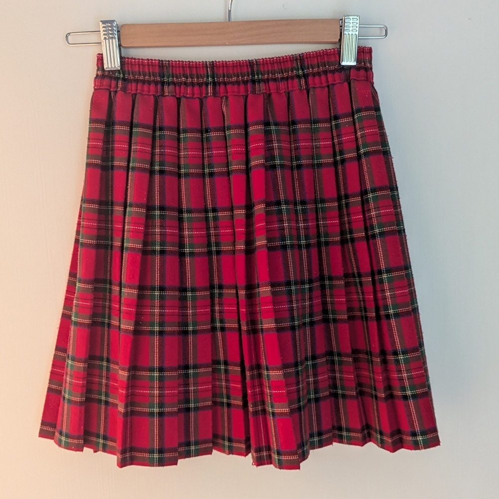 Marks & Spencer UK plaid skirt youth size 9-10